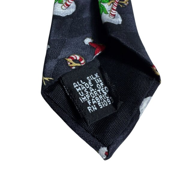 Vintage 1999 Hallmark Holiday Traditions Snowman Tie | MMG | EUC - Picture 4 of 4